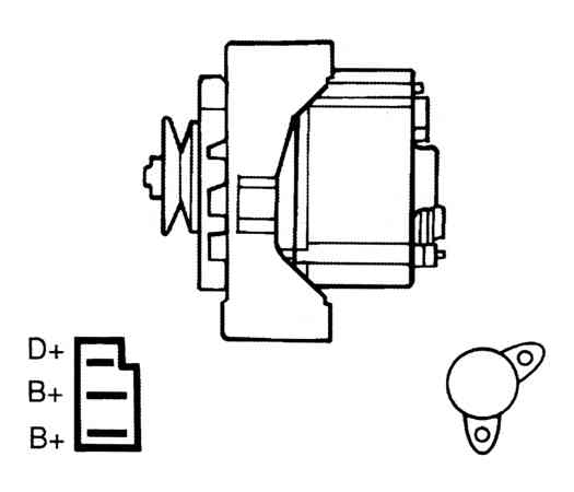 Генератор BOSCH 0120489918(5)