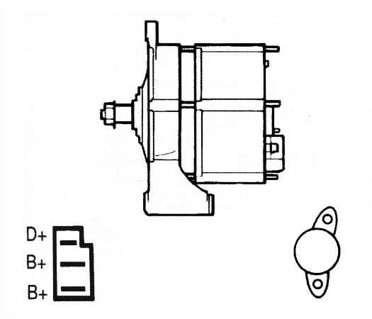 Генератор BOSCH 0120489077(5)