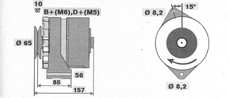 Генератор BOSCH 0120488193(5)