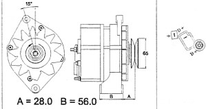 Генератор VALEO 436160(5)