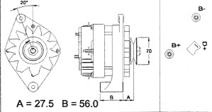 Генератор VALEO 436161(5)