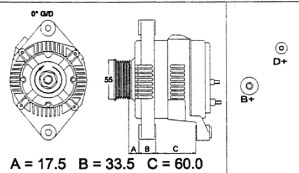 Генератор VALEO 436684(5)