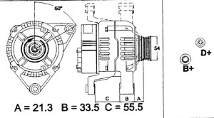 Генератор VALEO 437466(5)