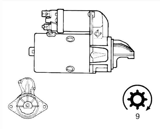 Стартер VALEO 433297(5)